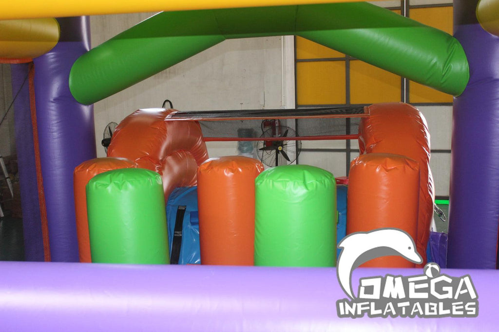 Mini Multi Colors Obstacle Course - Omega Inflatables Factory