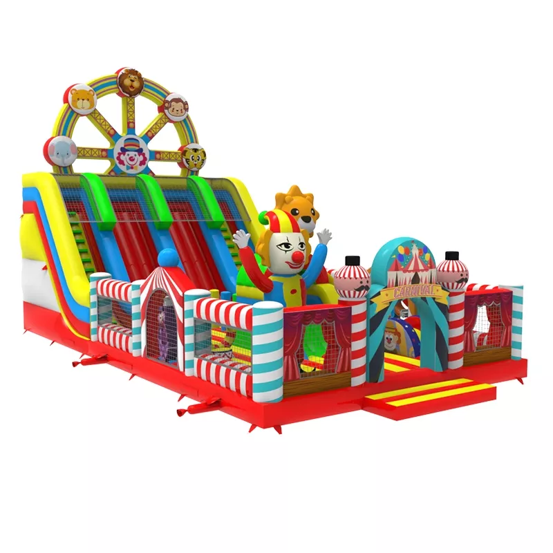 Carnival Inflatable Playground - Omega Inflatables Factory