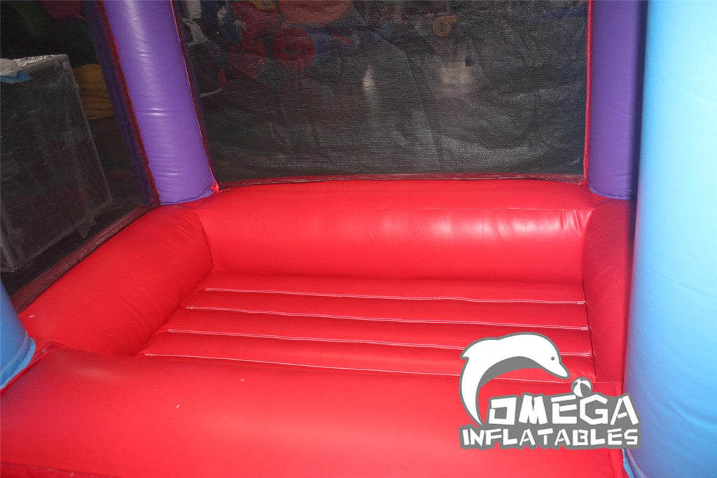 Rainbow Inflatable Kids Bounce House for Sale - Omega Inflatables Factory