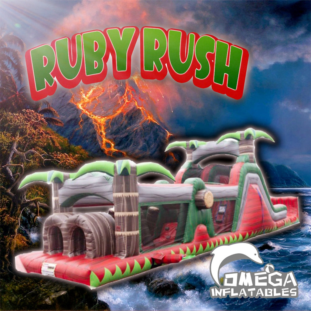 Ruby Rush Splash Obstacle Course