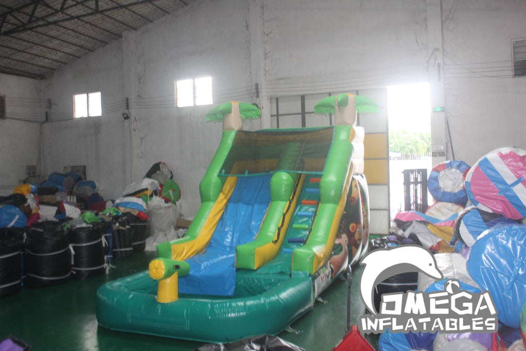 11FT Safari Inflatable Water Slides For Sale Near Me