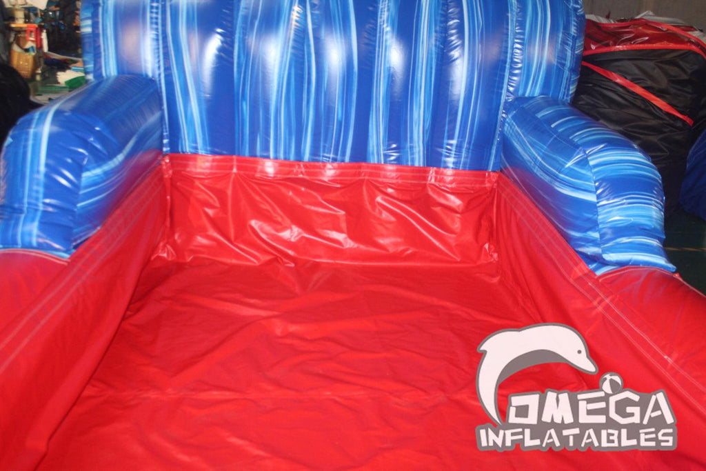 23FT Shark Sighted Inflatable Water Slide - Omega Inflatables Factory