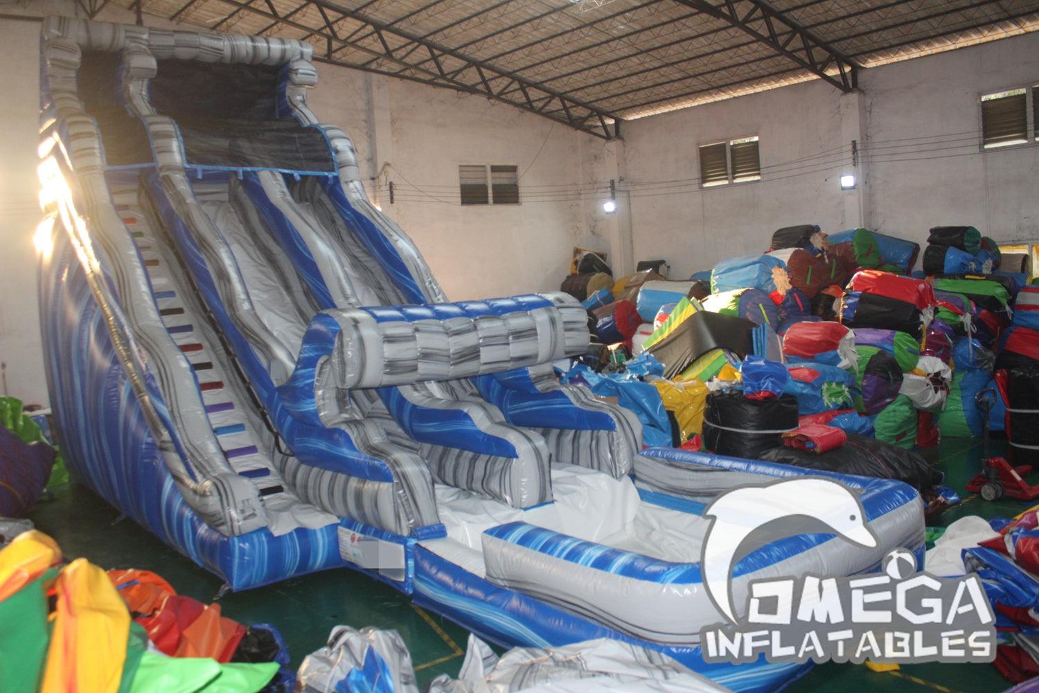 Tidal Wave Racer Inflatable Omega Inflatables Factory - Tidal Wave Inflatable Water Slide
