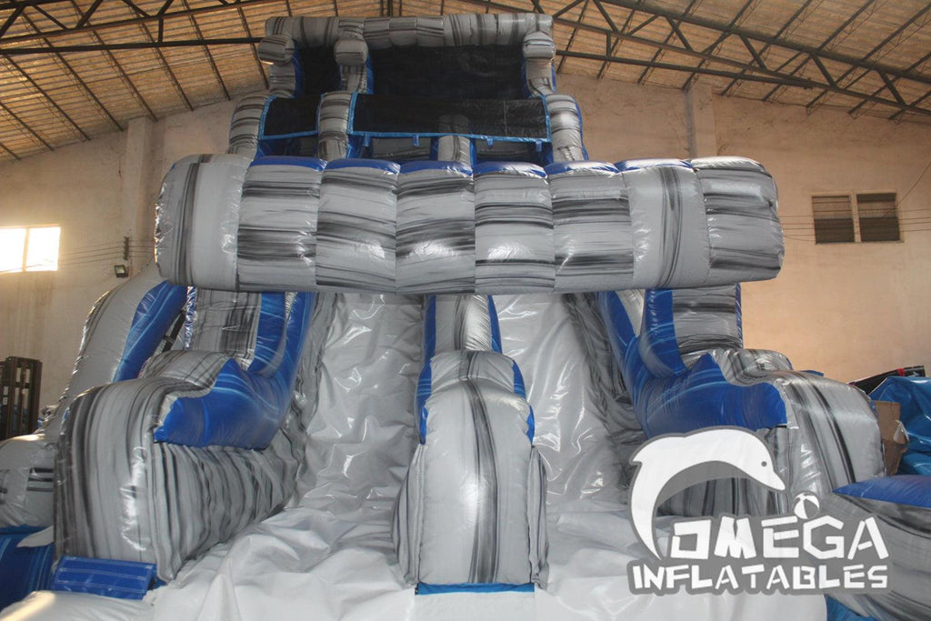 Tidal Wave Inflatable Water Slide - Omega Inflatables Factory