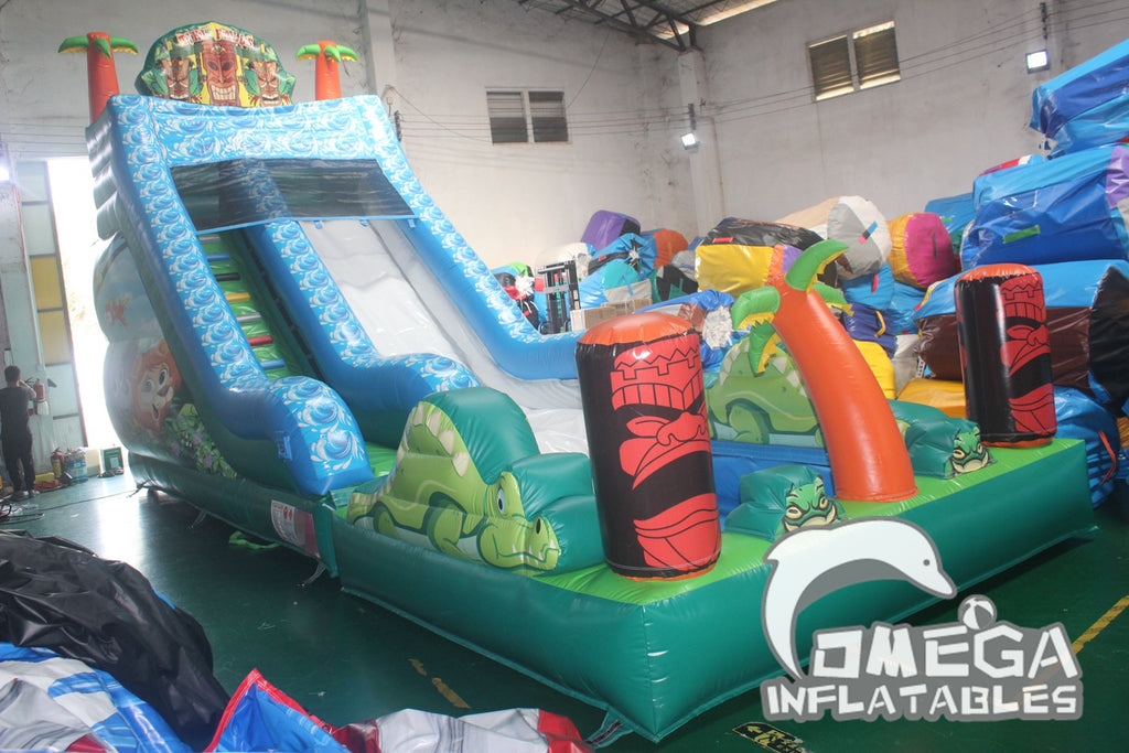 18FT Supplier Inflatable Tiki Falls Water Slide