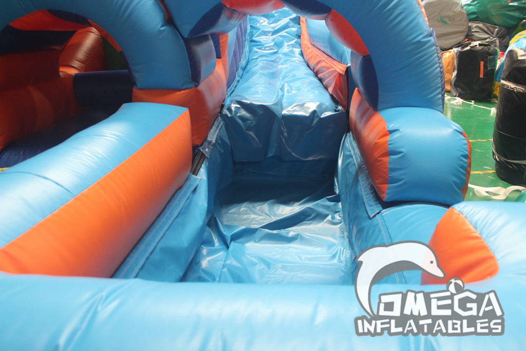 20FT Inflatables Supplier Vertical Challenge Water Slide