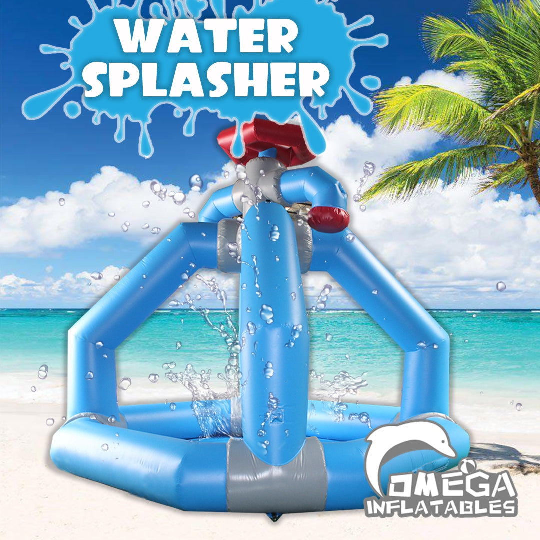 Splash Attack Inflatable Omega Inflatables Factory - Inflatable Water Splasher Game
