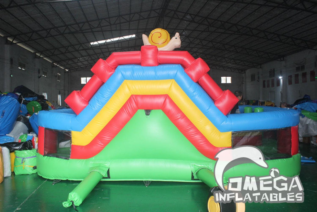 Wild Animal Zoo Bouncer - Omega Inflatables Factory