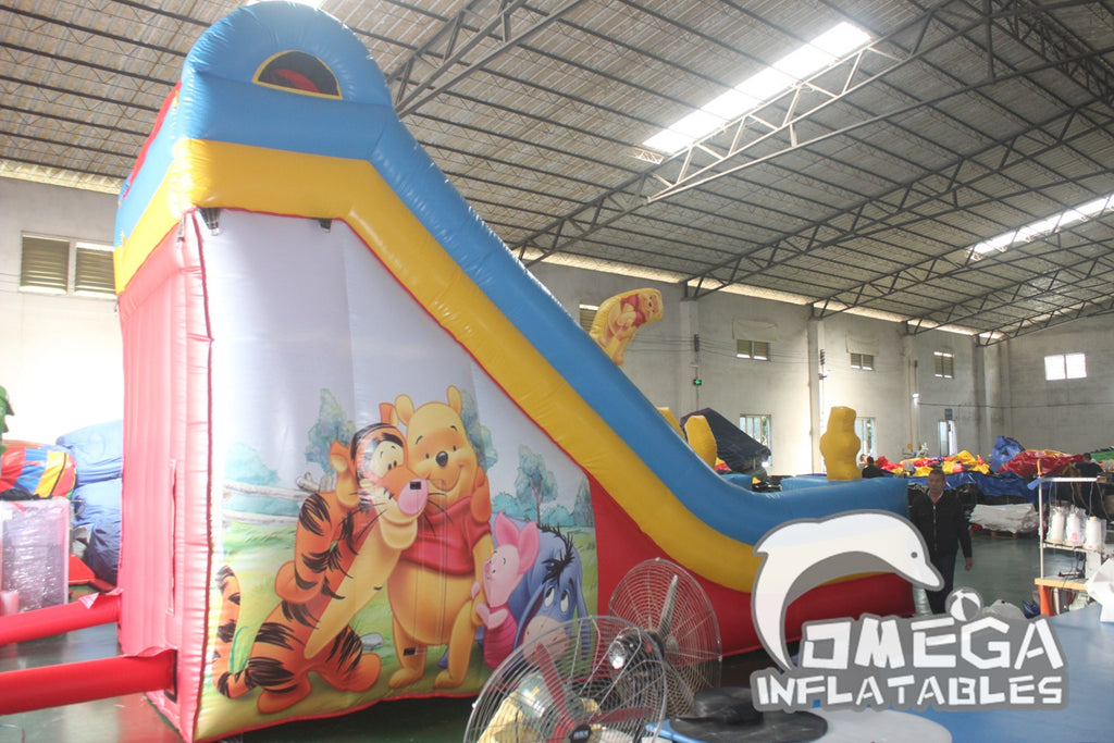 16FT Winnie the Pooh Inflatable Slide For Sale