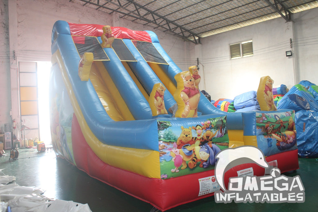 16FT Winnie the Pooh Inflatable Slide For Sale