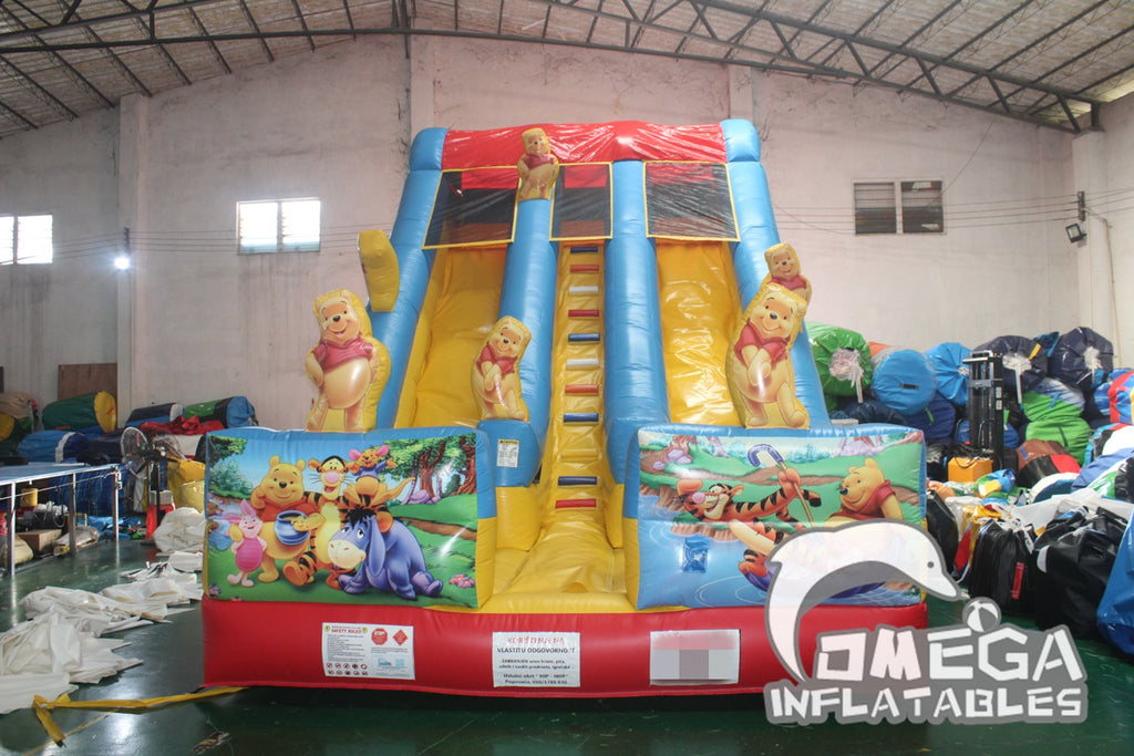 16FT Winnie the Pooh Inflatable Slide For Sale