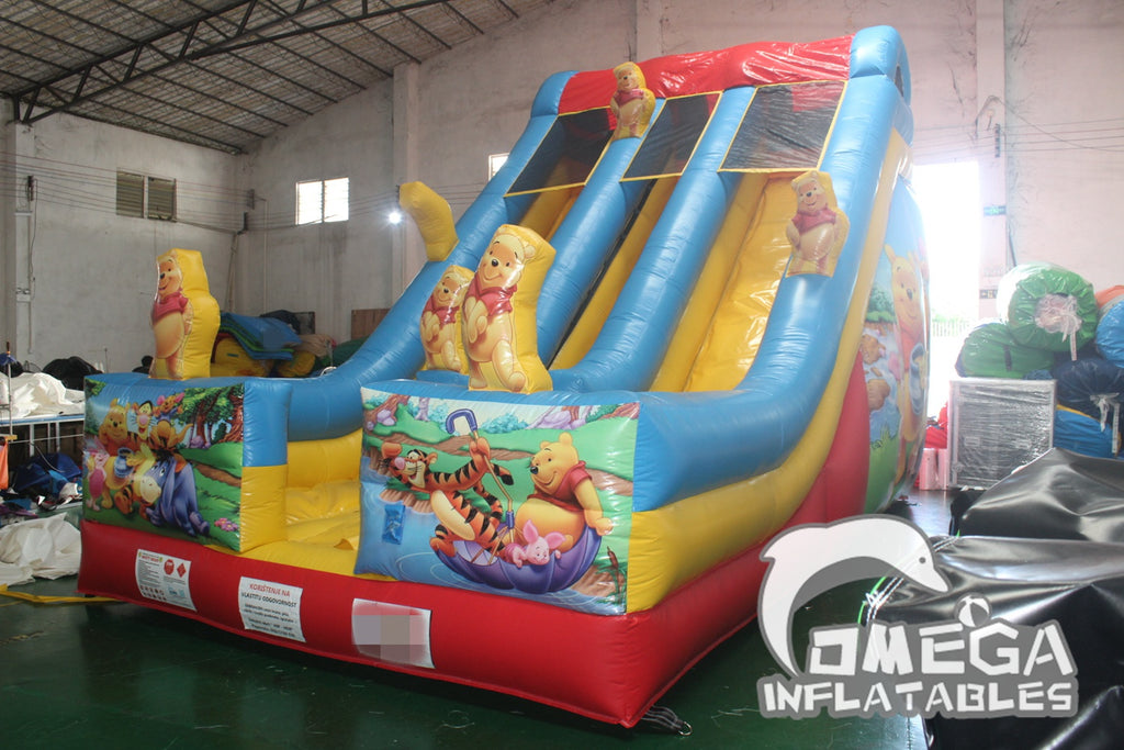 16FT Winnie the Pooh Inflatable Slide For Sale