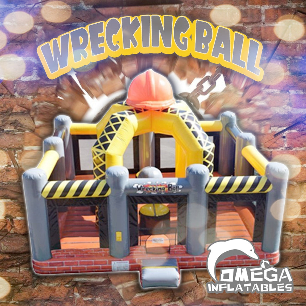 Inflatable Wrecking Ball Game