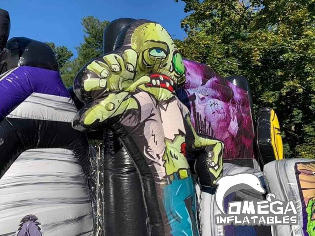 Zombie Land Inflatable Combo