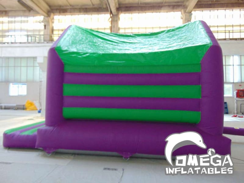 A Frame Purple Bouncy Castle