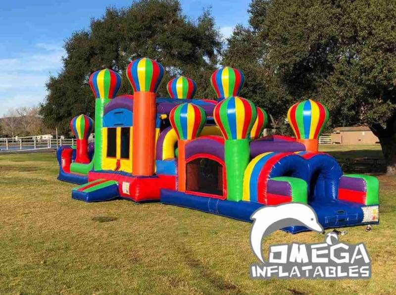 Adventure Challenge Obstacle Course Jumper