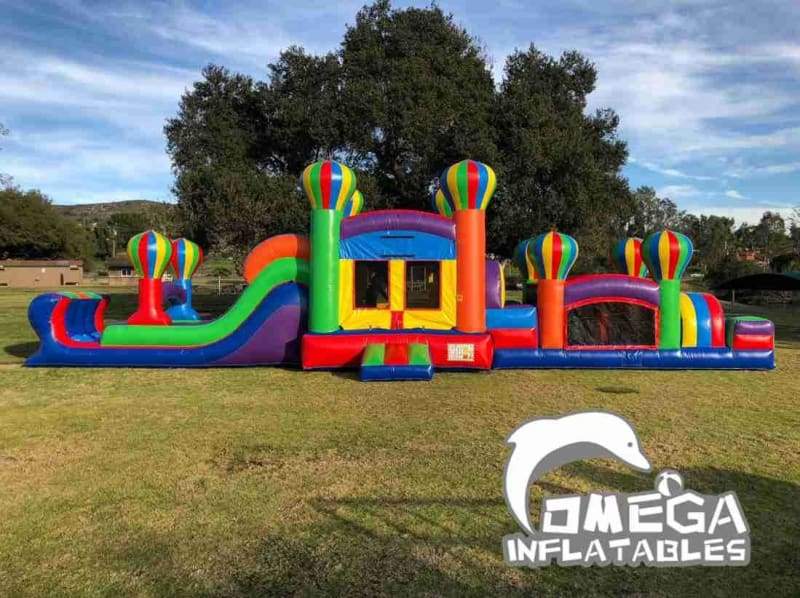 Adventure Challenge Obstacle Course Jumper