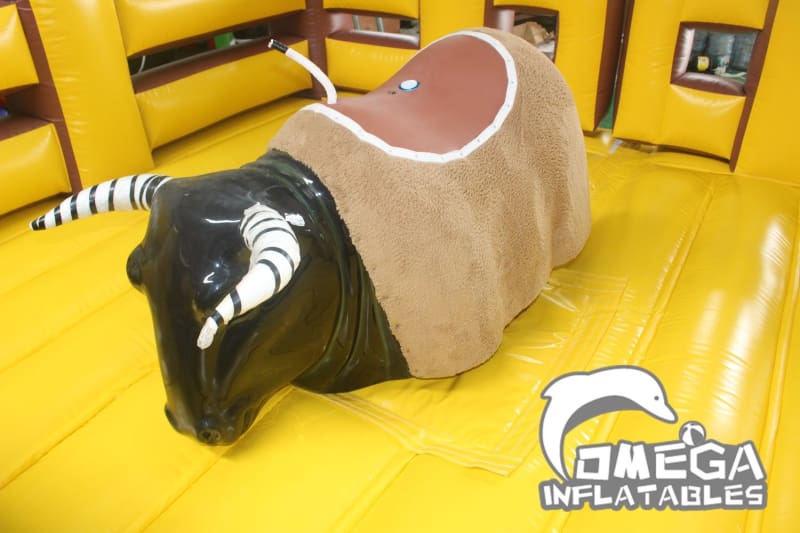 Amusement Park Bull Ride with Inflatable Mattress