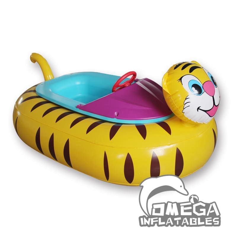 Animals Bumper Boat for Kids - 6x4x1.6FT (1.8x1.2x0.48M) / 73LB (33KG) / 0.25CBM / Without Blower