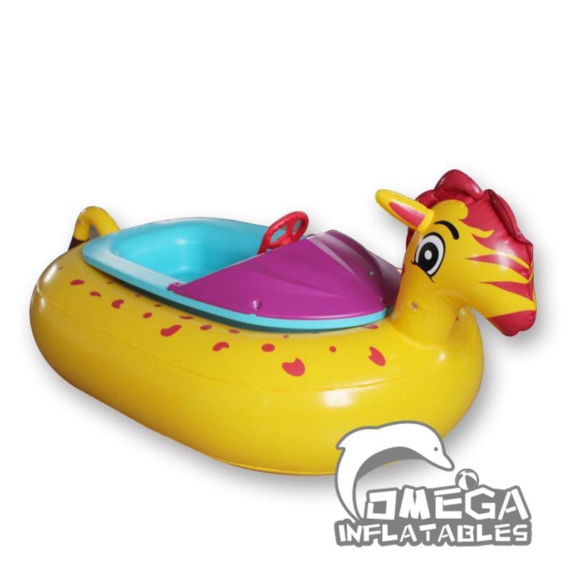 Animals Bumper Boat for Kids - 6x4x1.6FT (1.8x1.2x0.48M) / 73LB (33KG) / 0.25CBM / Without Blower