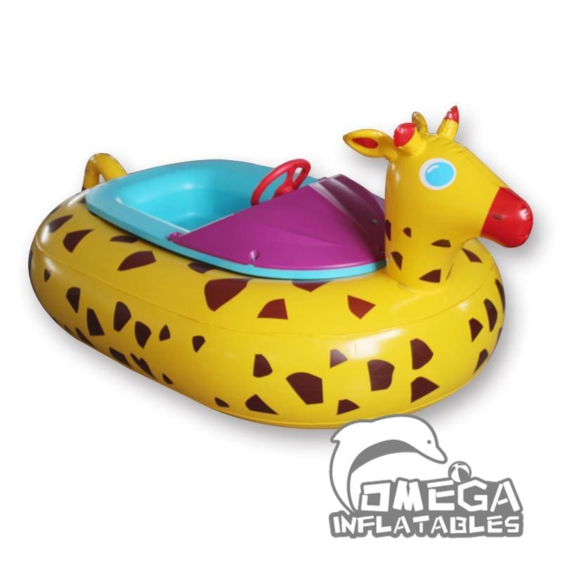 Animals Bumper Boat for Kids - 6x4x1.6FT (1.8x1.2x0.48M) / 73LB (33KG) / 0.25CBM / Without Blower
