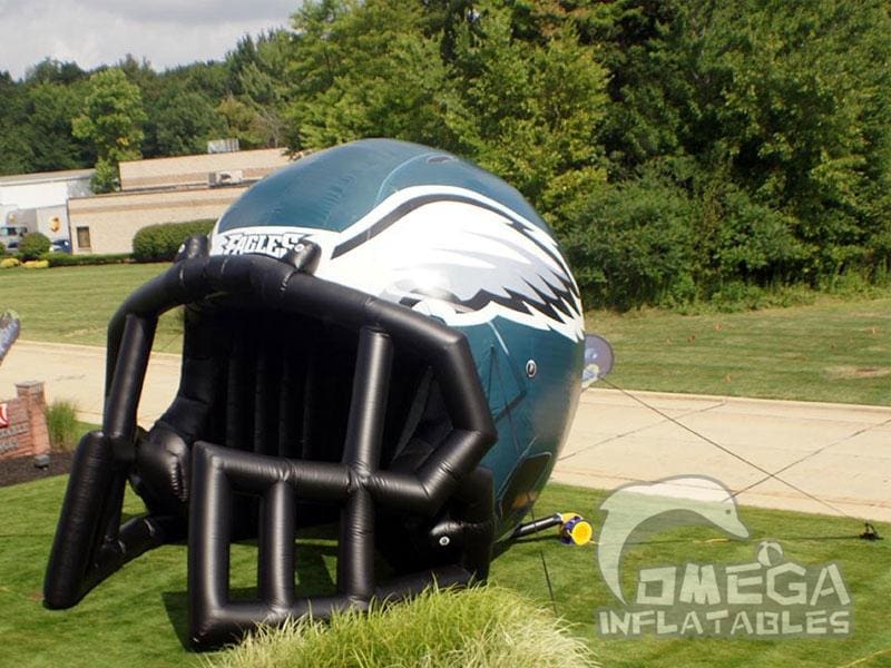 inflatable eagles helmet