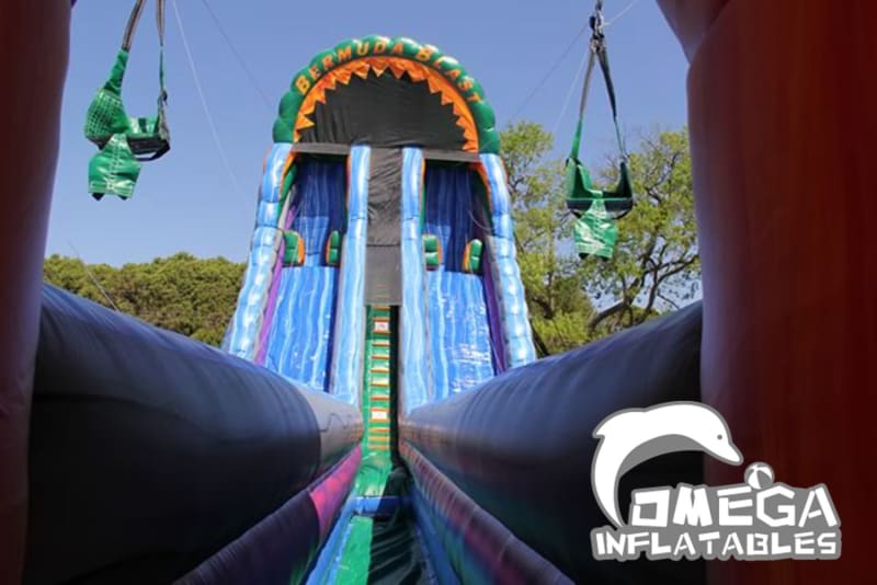 Bermuda Blast-Giant Inflatable Zipline (full set)