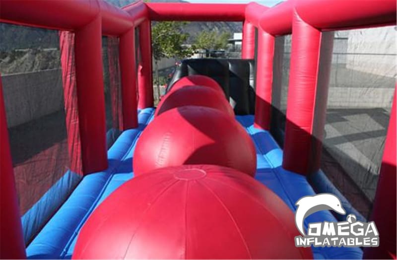 Big Ballers Inflatable Wipe Out Game