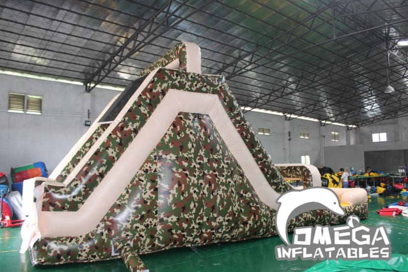 Omega Inflatables Factory - Boot Camp Challenge Obstacle Course with Pool