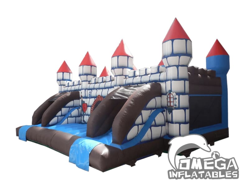 Bouncy Castle with Double Slide