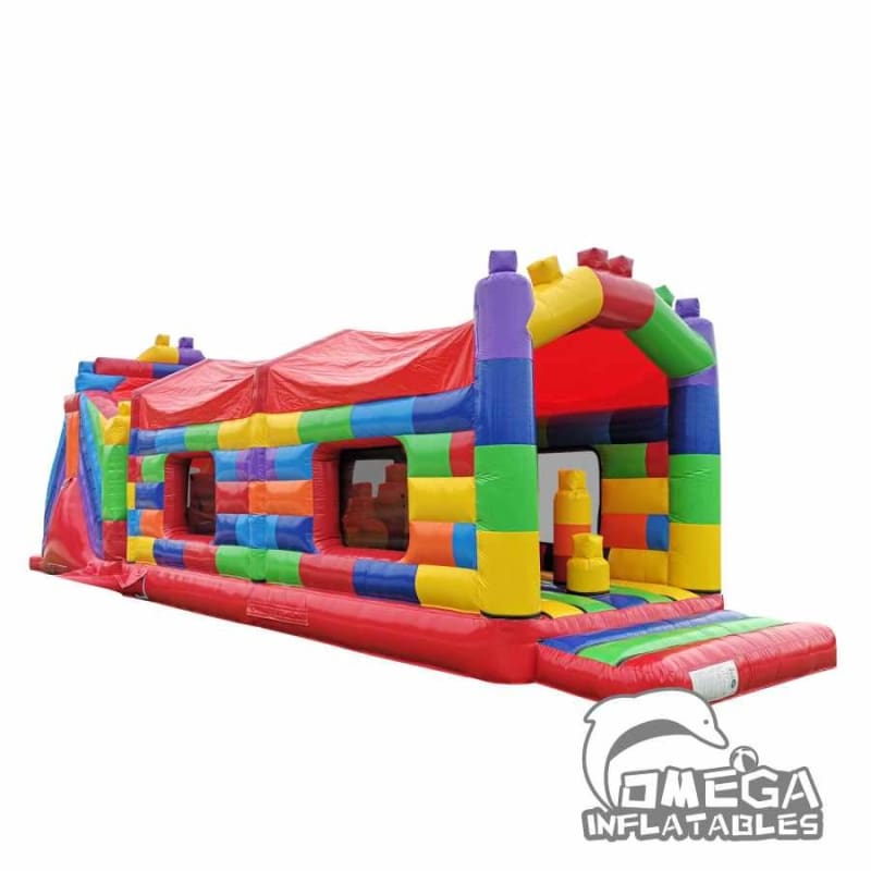 Building Block Obstacle Course