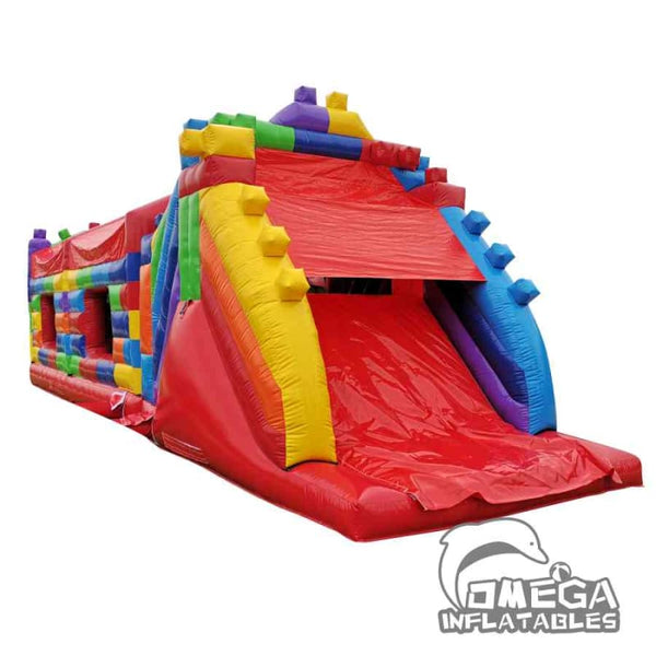 Omega Inflatables Factory - Building Block Obstacle Course