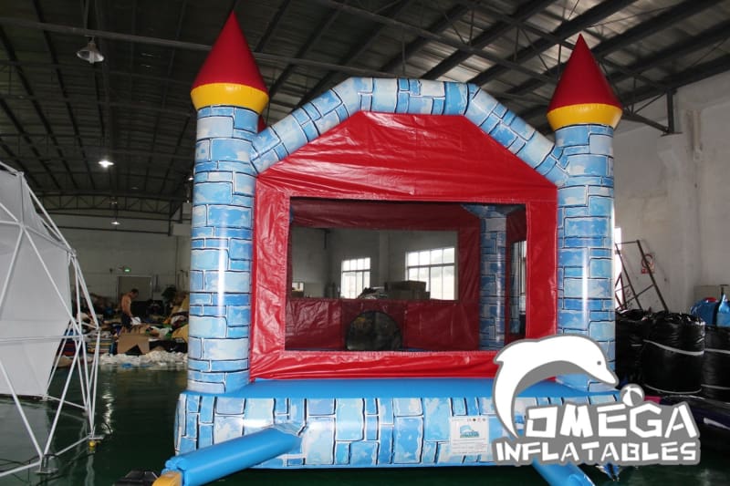 Camelot Castle Blue Bounce House 1