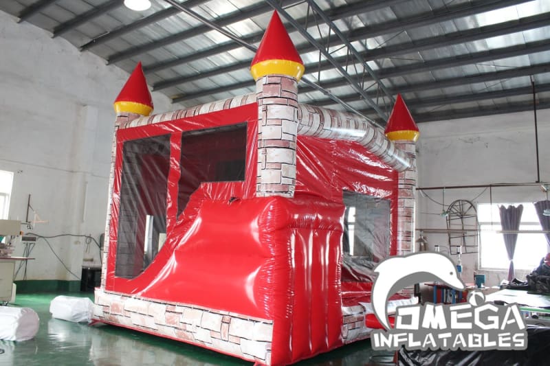 Camelot Castle Brown Bounce House 1