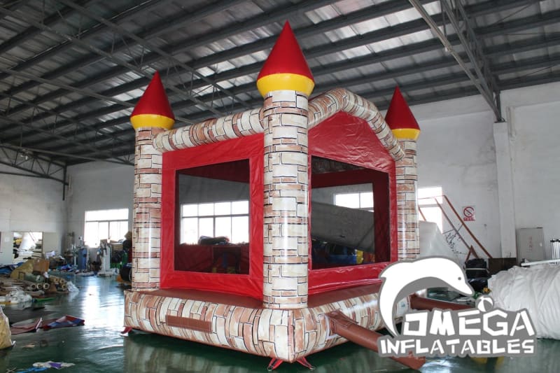 Camelot Castle Brown Bounce House 2