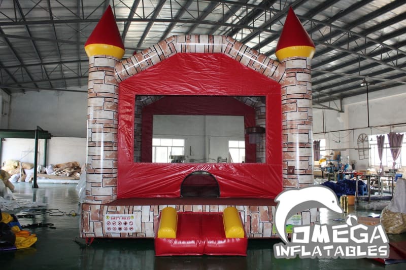 Camelot Castle Brown Bounce House 2