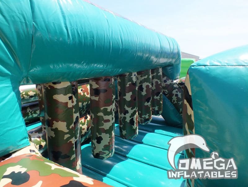 Camouflage Camp Obstacle Course