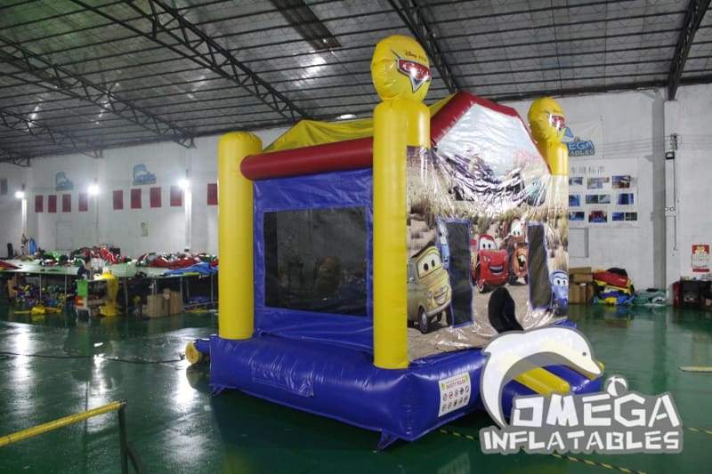 Cars Themed Bounce House - Omega Inflatables