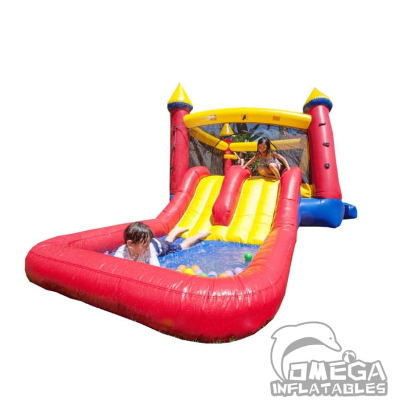 Castle Jump N Slide Wet Dry Combo