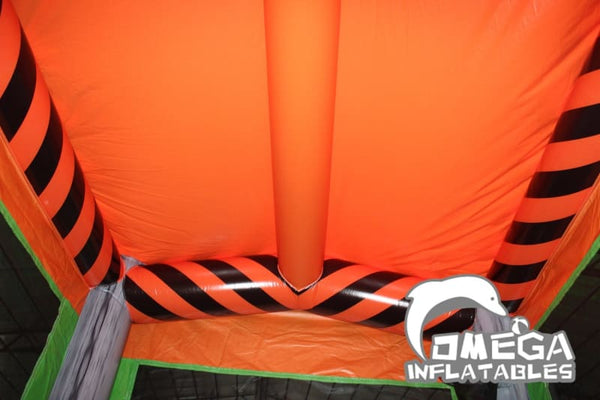 Omega Inflatables Factory - Caustic Orange Bounce House