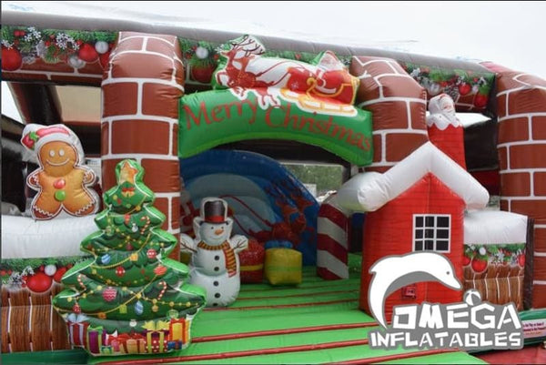Omega Inflatables Factory - Christmas Wonderland Bouncer
