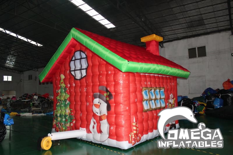 Christmas / Xmas Decoration House (Oxford Fabric)