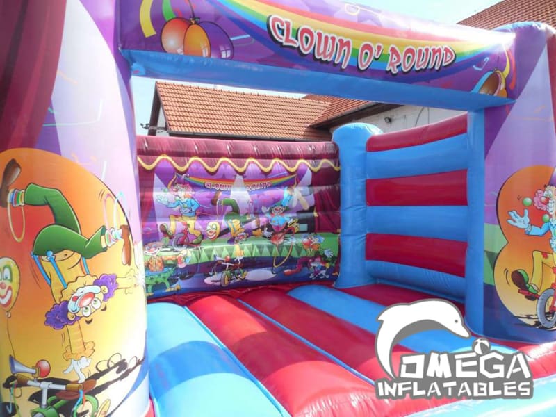 Clown O Round Pillar & Beam inflatables