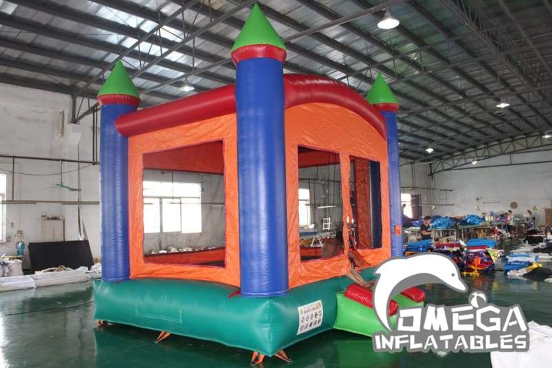 Colorful Castle Bounce House