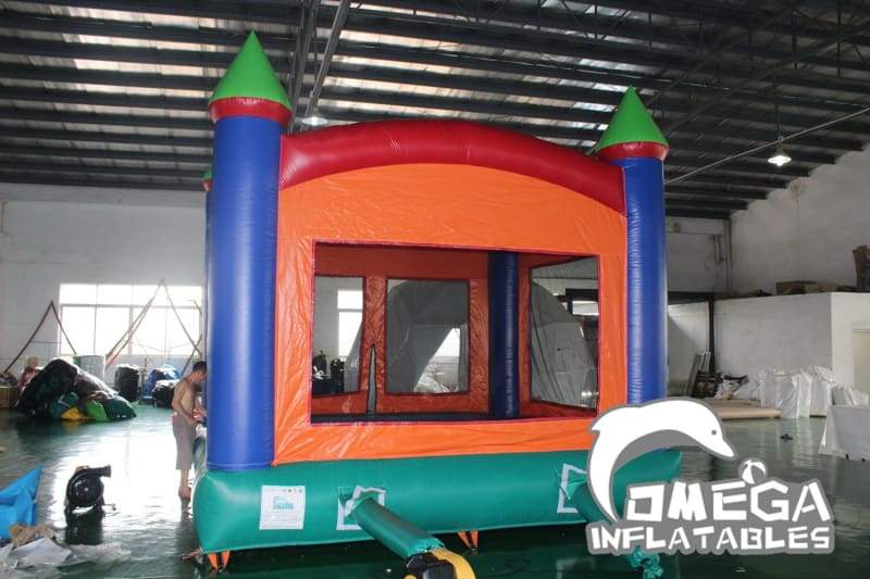 Colorful Castle Bounce House