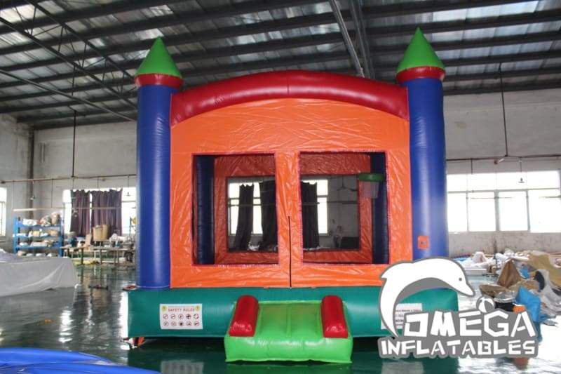 Colorful Castle Bounce House