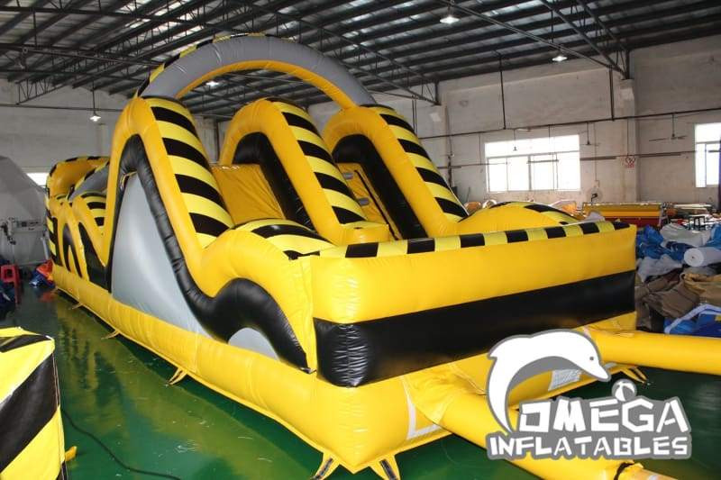 Atomic Rush Nuclear Inflatable Obstacle Course (Indoor Version) - Omega Inflatables Factory