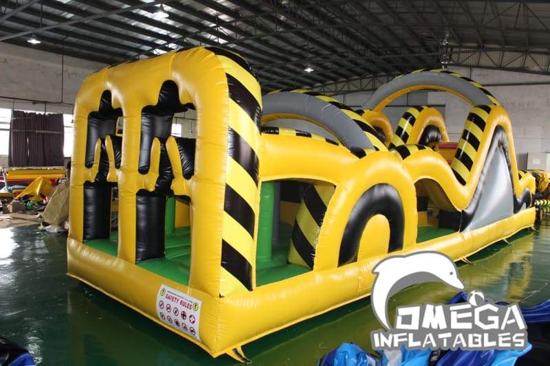 Atomic Rush Nuclear Inflatable Obstacle Course (Indoor Version) - Omega Inflatables Factory