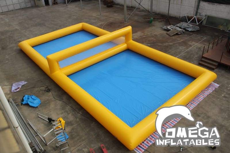 inflatable volleyball court