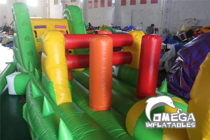 Crocodile Inflatable Water Obstacle Course